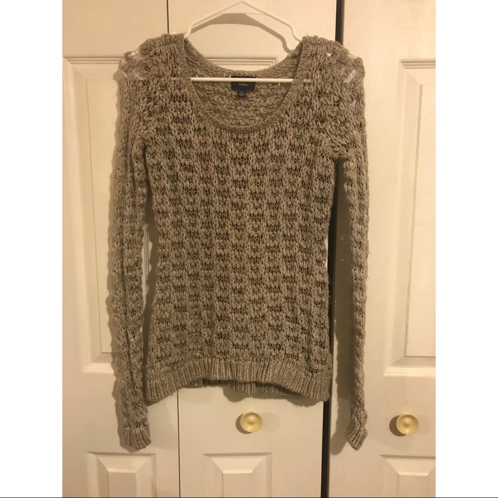 Taupe American Eagle Sweater